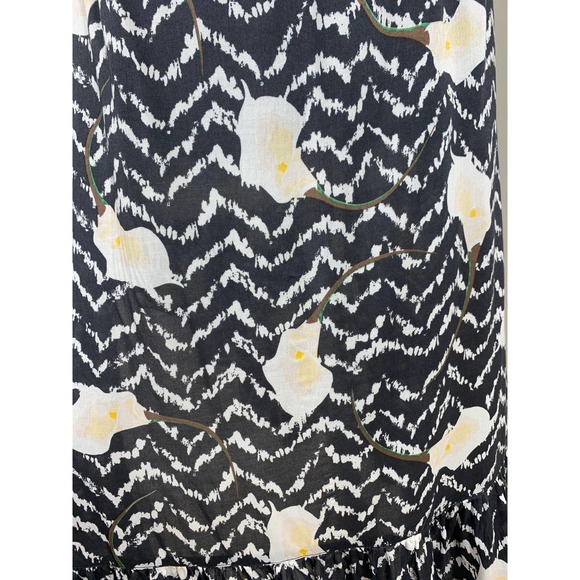 Urban Outfitters Calla Lilly Hi Low Ruffle Hem Boho Festival Summer Dress SZ S - Picture 6 of 11